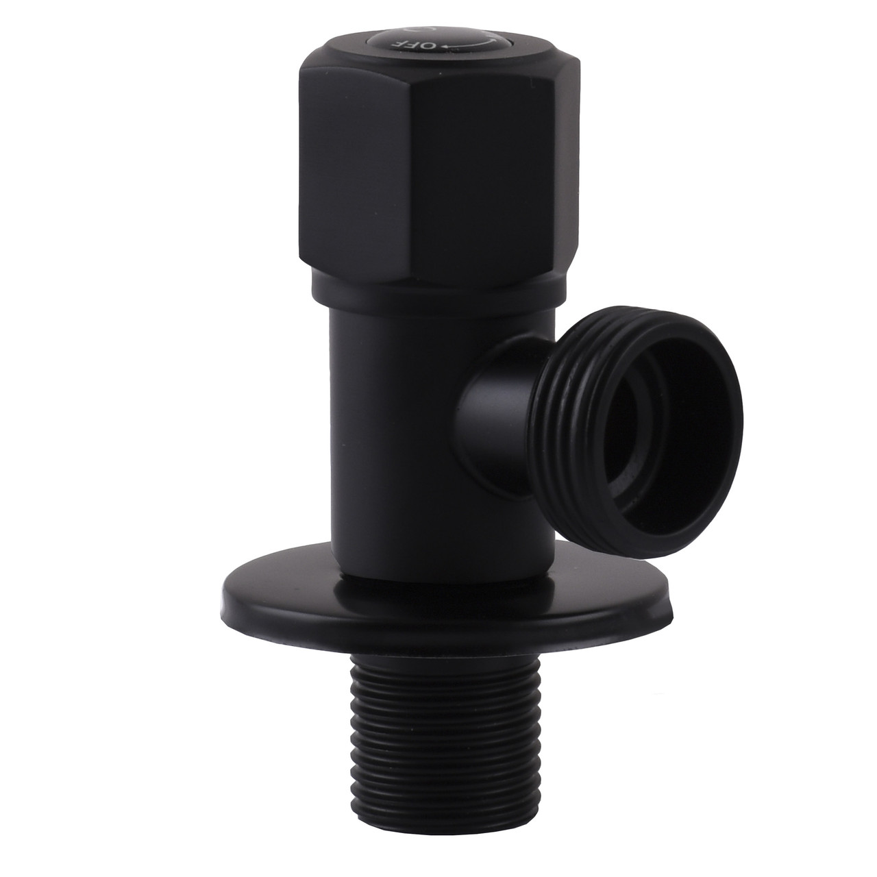 Кран кульовий угловой Professional 1/2″X3/4″ NV-QP888 BLACK
