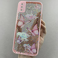 Чохол для Tecno Spark 6 Go (KE5) чохол з метеликами із захистом камери на телефон техно спарк 6 го рожевий a0i