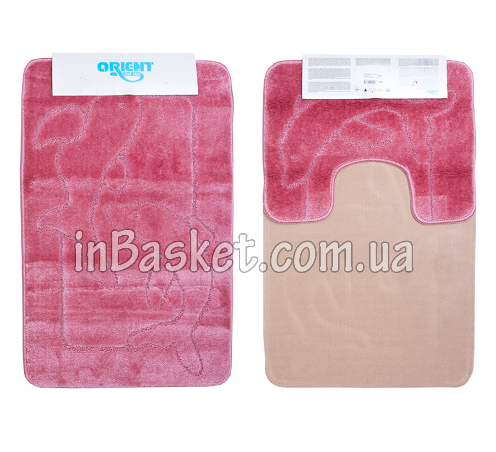 Комплект килимків для ванної "Pink dolphin"