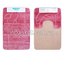 Комплект килимків для ванної "Pink dolphin"