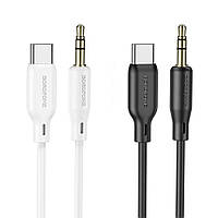 Перехідник AUX 3.5mm-Type-C Borofone BL18 1m