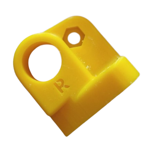 Пластиковий кронштейн датчика антиблокувальної системи ABS Lanos (Ланос) правий, фото 1