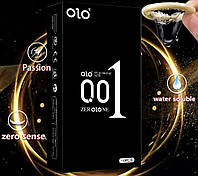 Презервативы OLO 001 с гиалуроновой смазкой 10 штук в пачке гладкие