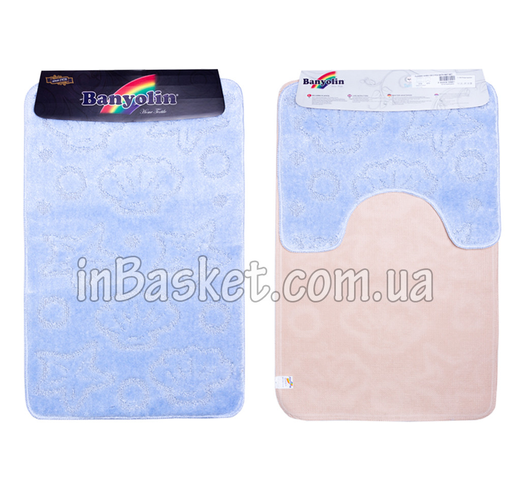 Комплект килимків для ванної "Blue sea life"