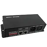 DMX 512 декодер RGB 4 канали 8А з режимом автономної роботи, фото 7
