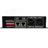 DMX 512 декодер RGB 4 канали 8А з режимом автономної роботи, фото 5