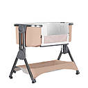 Приставне дитяче ліжечко CARRELLO Aria CRL-15501 (2 in1) Sand Beige, фото 4