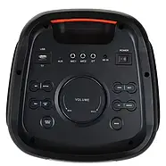 Акустична система ProAudio 208-08 Колонка Bluetooth на 200Вт та радіо мікрофона з LED дисплей, фото 6