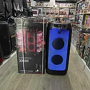 Акустична система ProAudio 208-08 Колонка Bluetooth на 200Вт та радіо мікрофона з LED дисплей, фото 8