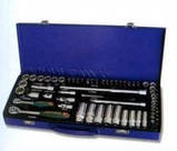 Набір торцевих головок 1/4"DR 4-13мм і 3/8" DR 14-24мм, 56 предметів S04H3157SP (Jonnesway, Тайвань), фото 5