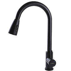 Змішувач для кухні Globus Lux ALPEN SBT1-2031-BB, фото 4