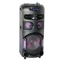 Мощная акустическая система на аккумуляторе с микрофонами на 400 Вт ProAudio SN28 с LED дисплей