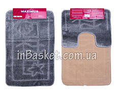 Комплект килимків для ванної "Silver seastar"