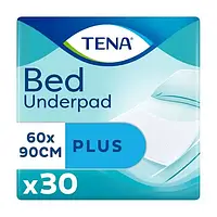 Пелюшки поглинаючі для дорослих та дітей Tena Bed Plus 90 х 60,  30шт