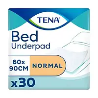 Пелюшки поглинаючі для дорослих та дітей Tena Bed Normal 90 х 60,  30шт