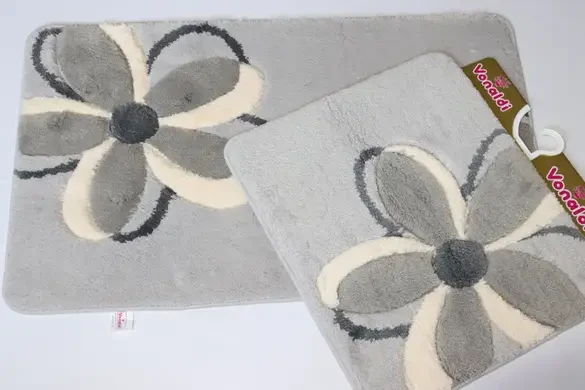 Килимок для ванної та туалету Millennium Vonaldi 100x60 Квіти