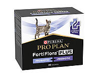 Purina ProPlan FortiFlora Plus Пробиотик с пребиотиком для взрослых кошек и котят 30 x 1.5 г