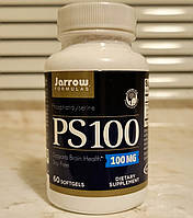 Jarrow Formulas PS100 100 mg 60 капсул Phosphatidylserine фосфатидилсерин