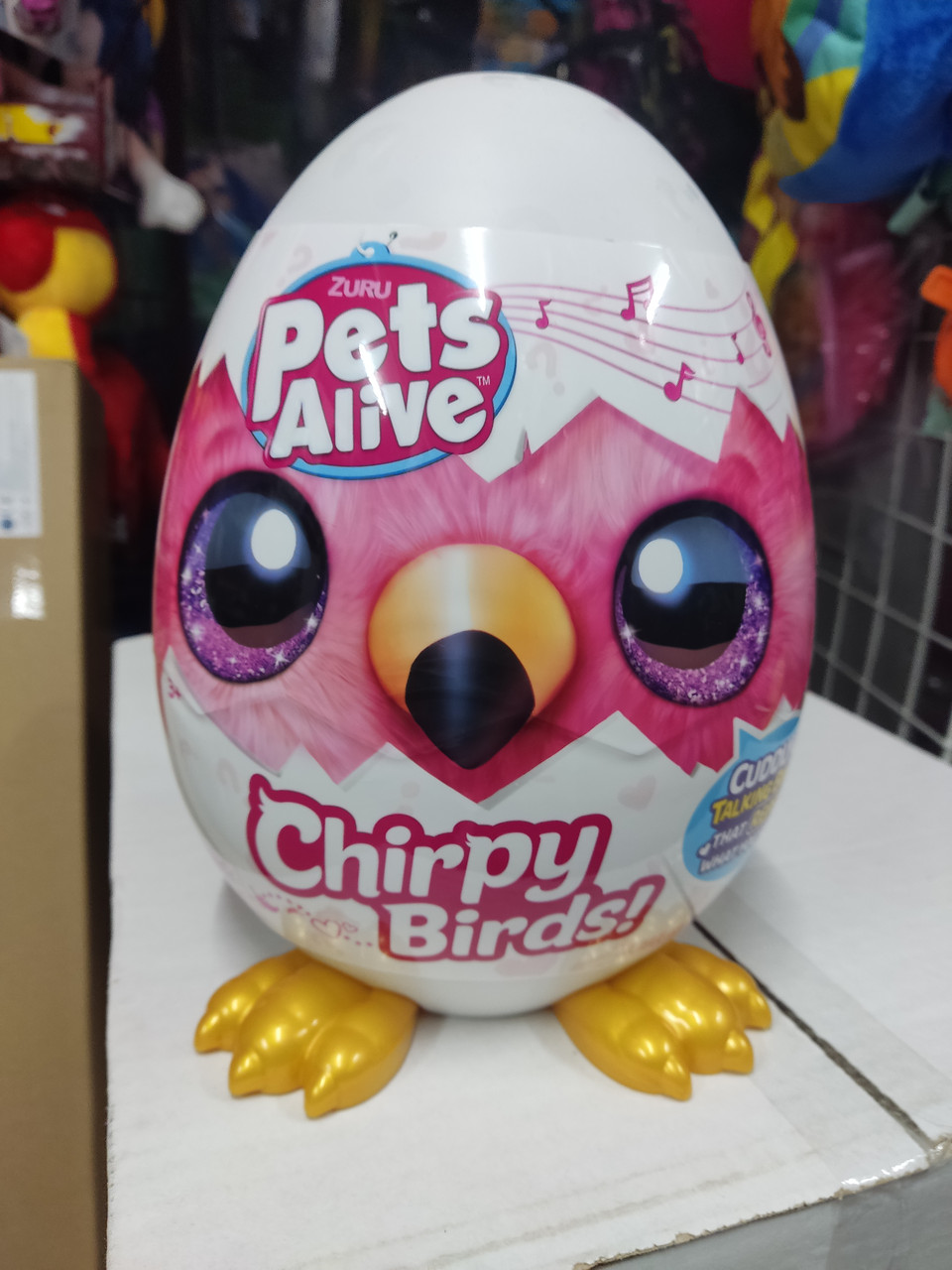 Інтерактивна іграшка Pets Alive S1 Веселі пташки в асортименті 9537 Оригінальна іграшка