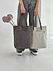 Сумка шопер із полотняної тканини, фото 5