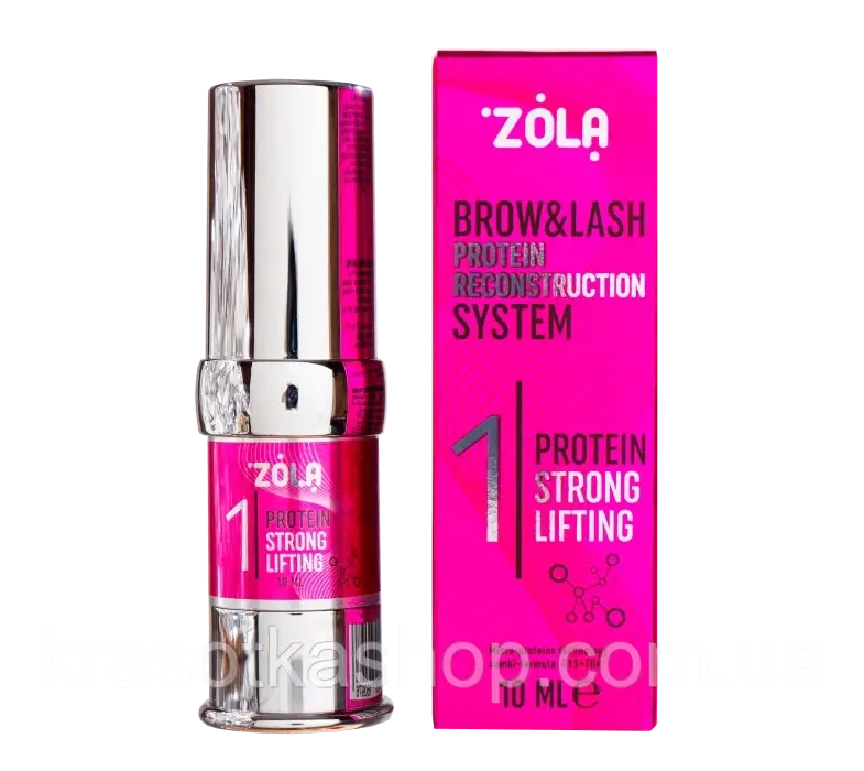 Склад для ламінування 01 Protein Strong Lifting ZOLA, 10 мл, фото 1