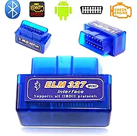 Автомобильный диагностический сканер беспроводной (Bluetooth) Mini OBD2 ELM327 адаптер (v2.1) Mini OBD2 ELM327