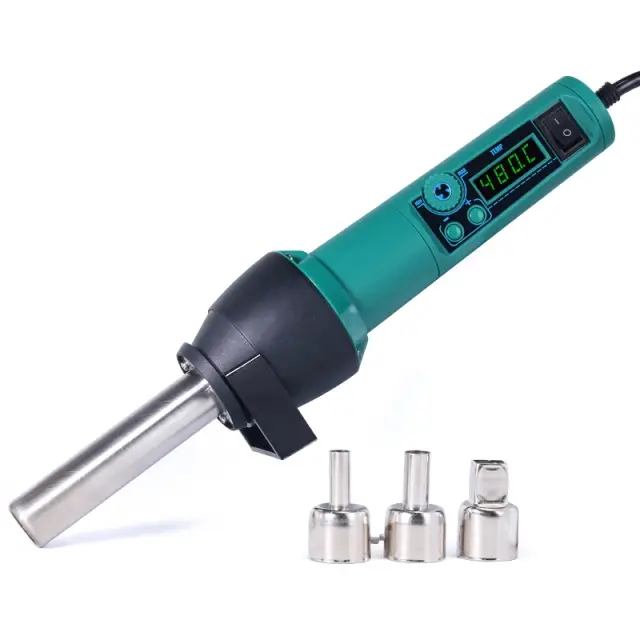 Термоповітряна паяльна станція YIHUA 8858-I, 650W, з дисплеєм, фото 1