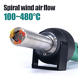 Термоповітряна паяльна станція YIHUA 8858-I, 650W, з дисплеєм, фото 4