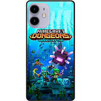 Силіконовий чохол бампер для Iphone 11 з малюнком Майнкрафт Minecraft