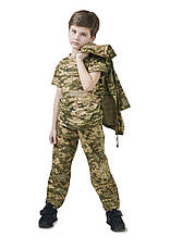 Костюм камуфляжний дитячий ARMY KIDS ПІЛОТ камуфляж Піксель, фото 4