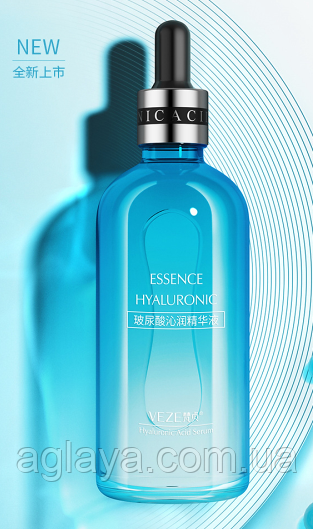 Сироватка Veze Hydrating Hyaluronic Acid Serum з підвищеним вмістом гіалуронової кислоти, 100 мл