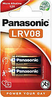 Panasonic Батарейка щелочная LRV08(A23, MN21, V23) блистер, 2 шт. Baumar - Купи Это