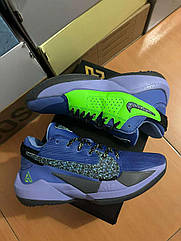 Eur39-45 кросівки фіолетові NIKE Zoom Freak 2 Play for the Future чоловічі баскетбольні