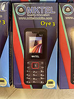 Мобільний телефон MKTEL OYE 3 (1800mAh,2 sim, FM, ліхтарик)