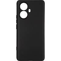 Чехол - накладка для Realme 10 Pro Plus / бампер на Realme 10 Pro Plus / Full Soft Case / черный .