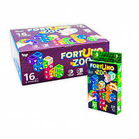 Настольная мини- игра. Fortuno Zoo 3D. 80 карт. G-F3D-02-01 Danko toys