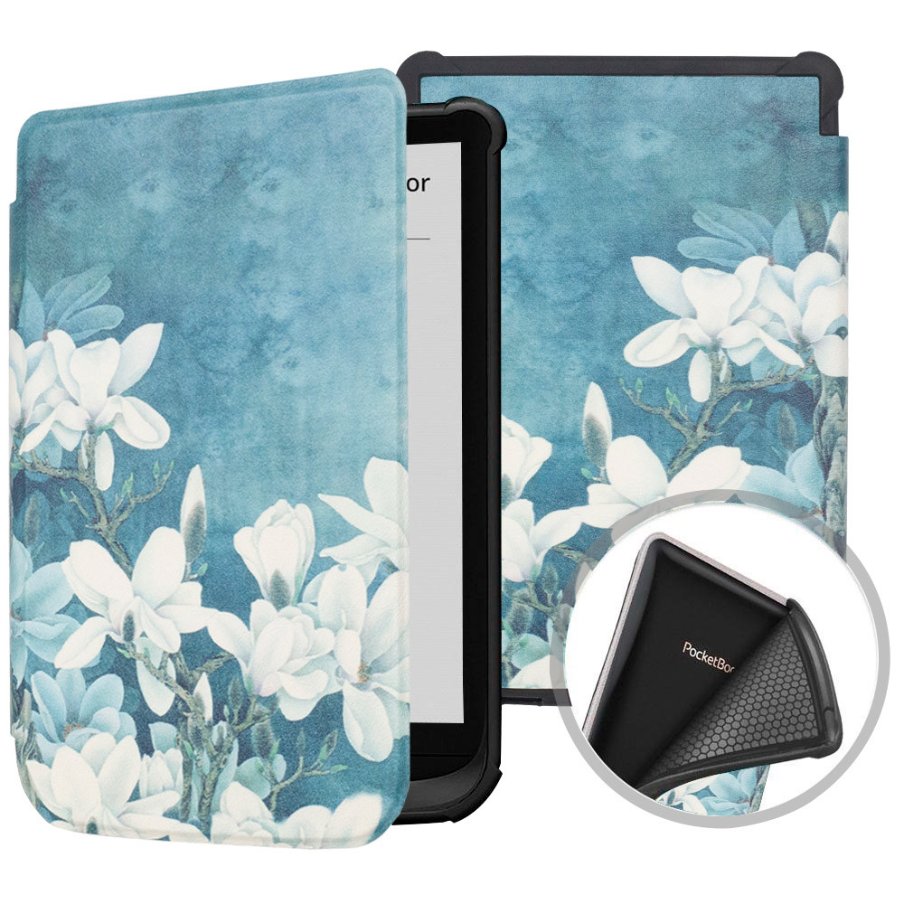 Чохол для Pocketbook 628 / 617 / 606 / 616 / 627 / 632 / 633 обкладинка Galeo TPU Print Magnolia