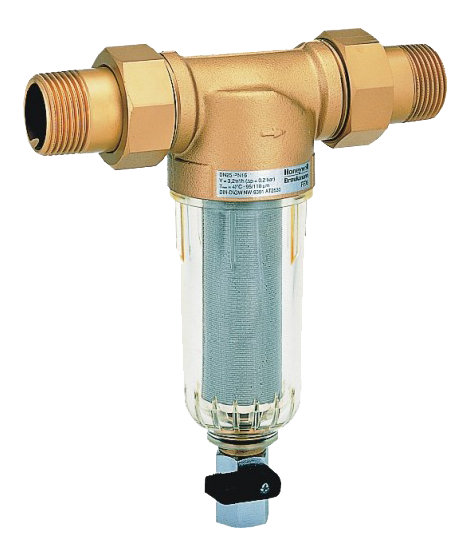Самопромивний фільтр з манометром 1/2 HONEYWELL (холодний)