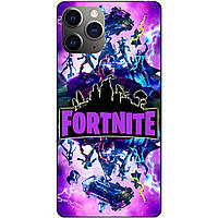 Силіконовий чохол бампер для Iphone 11 Pro з малюнком Fortnite Marvel Фортнайт Марвел
