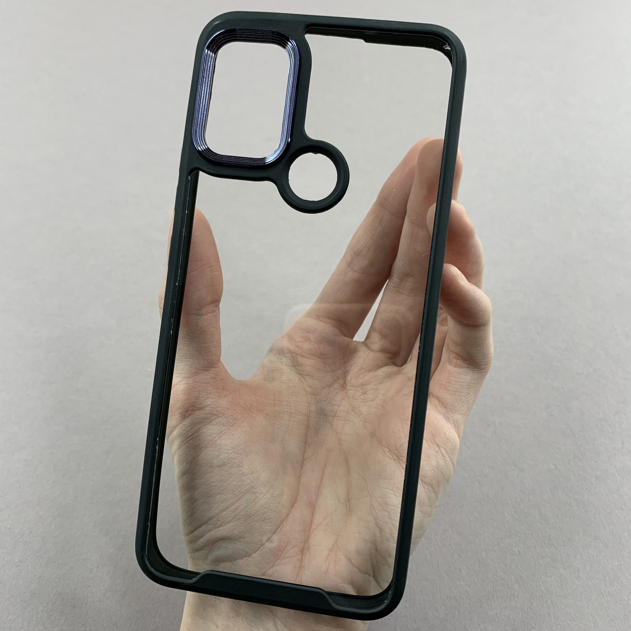 Чохол для Motorola G10 прозорий з бортиком для камери чохол на телефон моторола г10 чорний k6h