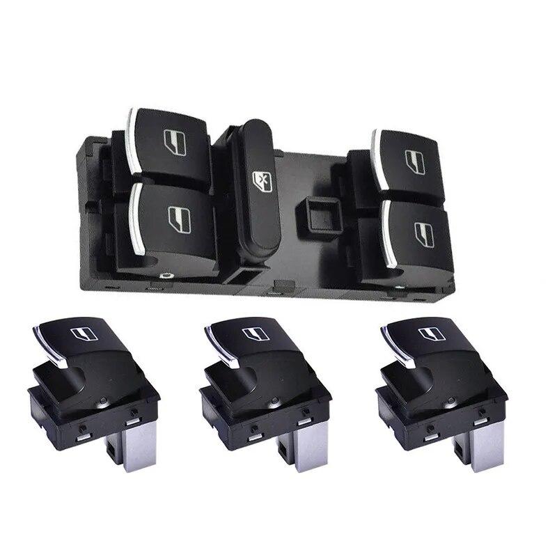 Кнопоки склопідйомників (набір №2) Volkswagen VW VAG, Skoda, Seat 5ND959857, 1K4959857, 5K4959857, 1Z0959858, 5ND959855, фото 1