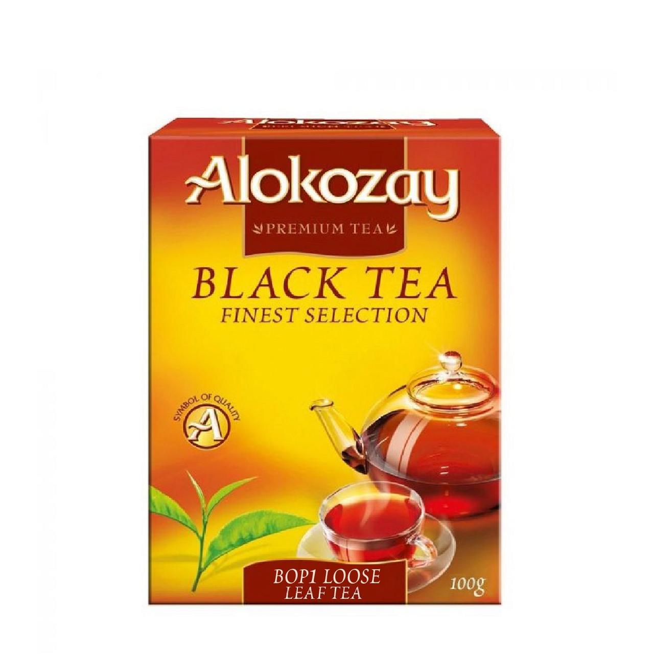 Alokozay чай середньолистовий чорний BOP1 90 грамів без добавок и ароматизаторів, фото 1