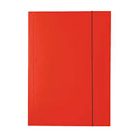Глянцевая папка картонная Esselte А4 на резинке A4 Красный