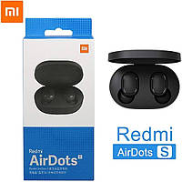 Беспроводные вакуумные наушники Xiaomi Redmi Airdots S, черные, Bluetooth 5.0