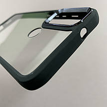 Чохол для Motorola E40 прозорий з бортиком для камери чохол на телефон моторола е40 чорний k6h, фото 4