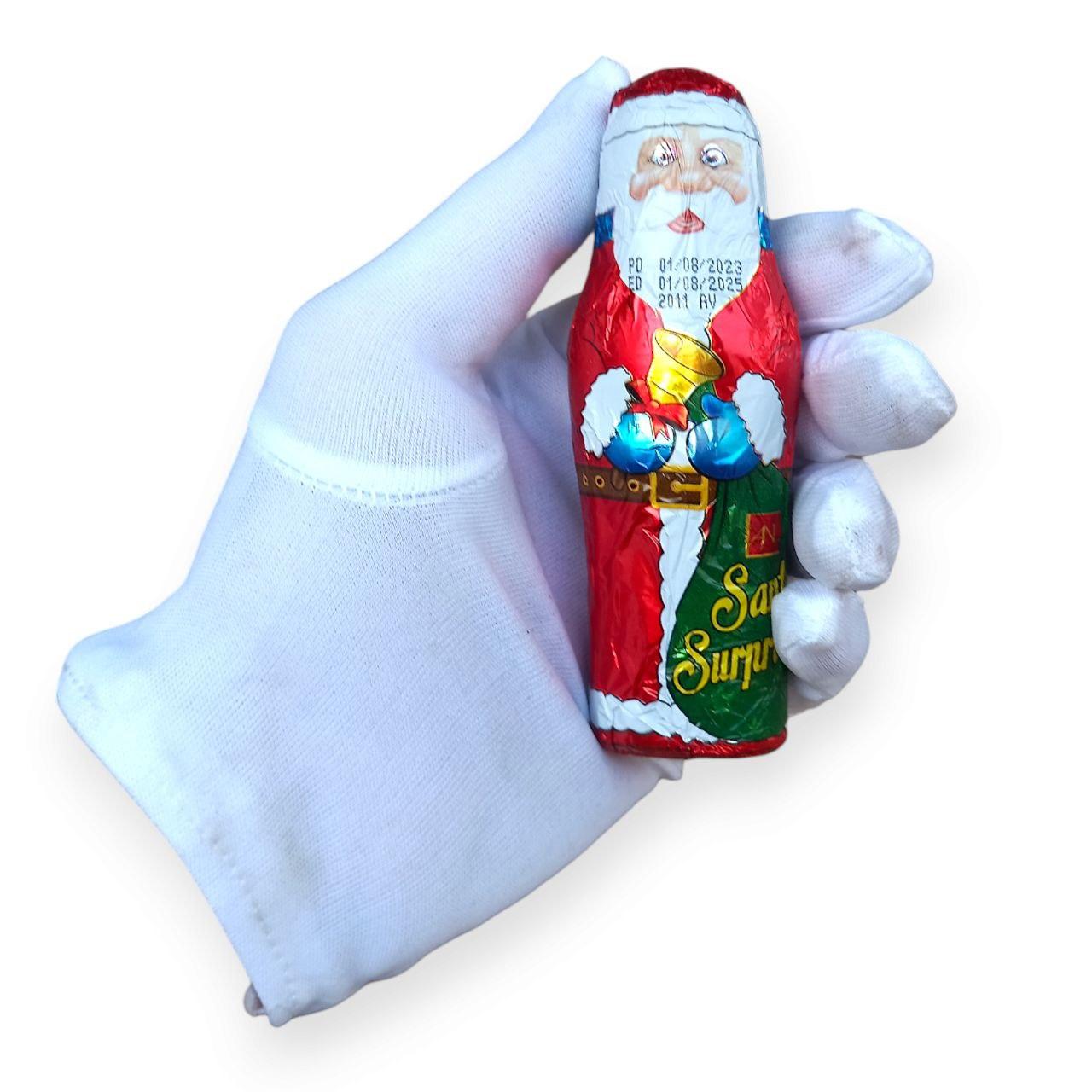 Шоколадный Дед Mороз с подарком 24шт. в уп. ANL choco Santa Surprise, 38гр (Турция) - фото 3 - id-p2007341608