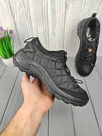Мужские спортивные термо кроссовки Merrell черные, мужские зимние беговые термо кроссовки, мужская термо обувь