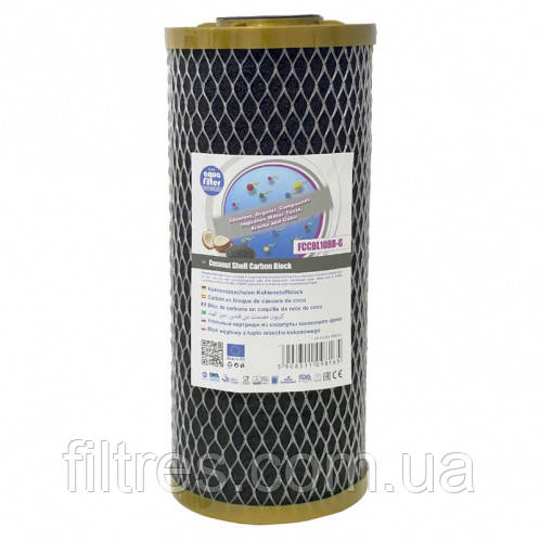 Картридж вугільний Aquafilter FCCBL10BB-G, фото 1