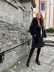 ШУБА З ХУТРА НОРКИ ТРАНСФОРМЕР