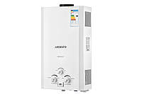 ARDESTO Газова колонка X1, 10 л/хв., 20 кВт, розпалювання від батарейок, дисплей, білий Baumar - Купуй Це